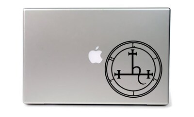 Lilith Sigil Vinyl DECAL, Occult, Wiccan Witch sticker, Goddess Symbol - image1